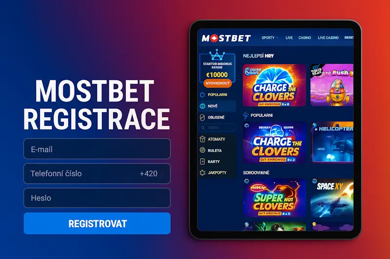 Mostbet registrace